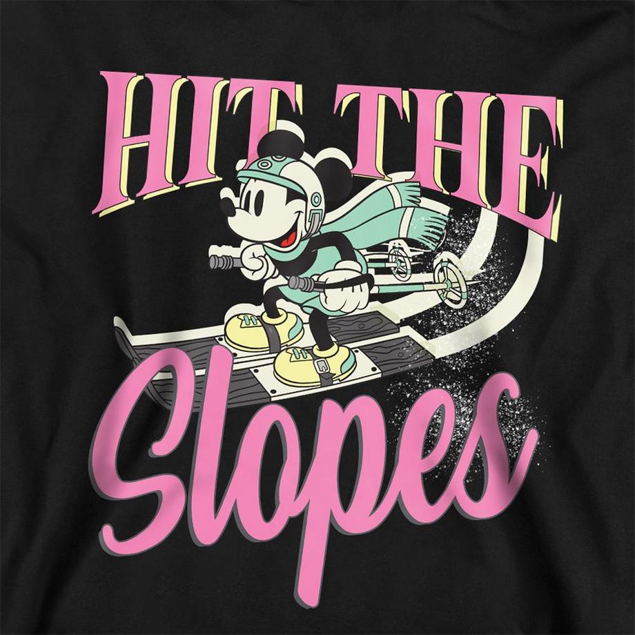 Disney  Sweat À Capuche Motif Mickey Mouse Hit The Slopes 