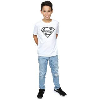 DC COMICS  Tshirt SUPERMAN MARBLE LOGO 