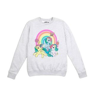 My Little Pony My Little Pony Schmetterlinge Blumen Regenbogen Rundhals-Sweatshirt  