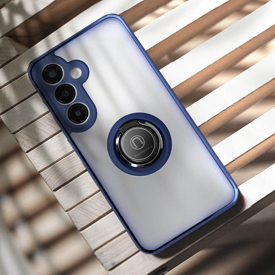 Avizar  Coque Support Samsung Galaxy S24 Bleu 