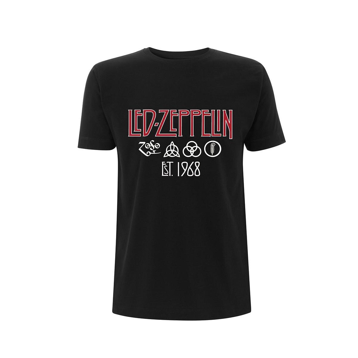Led Zeppelin  Tshirt EST 