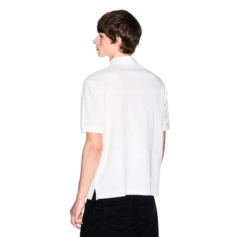Armani Exchange  Maglietta Polo Geometrica Collare 