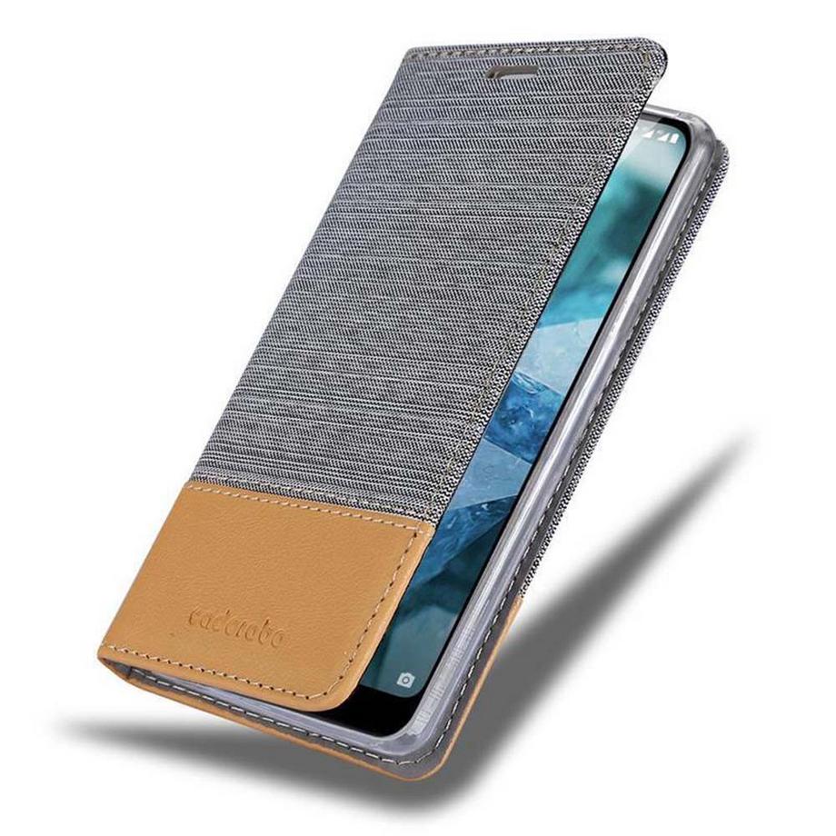 Cadorabo  Hülle für Nokia 7,1 Magnetverschluss, Kartenfach 