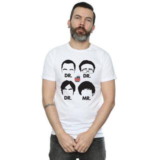 The Big Bang Theory Doctors and Mr T-Shirt  