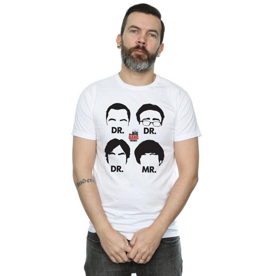 The Big Bang Theory Doctors and Mr T-Shirt  