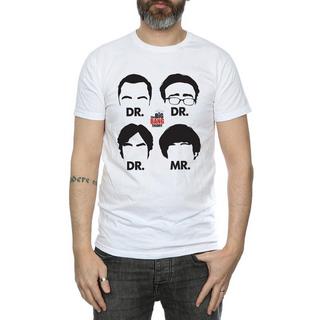 The Big Bang Theory Doctors and Mr T-Shirt  