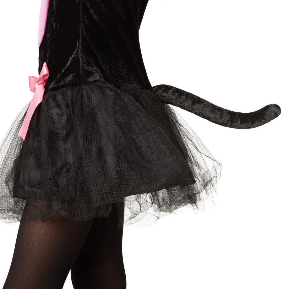 Tectake  Mädchenkostüm Pinkes Samtpfötchen 