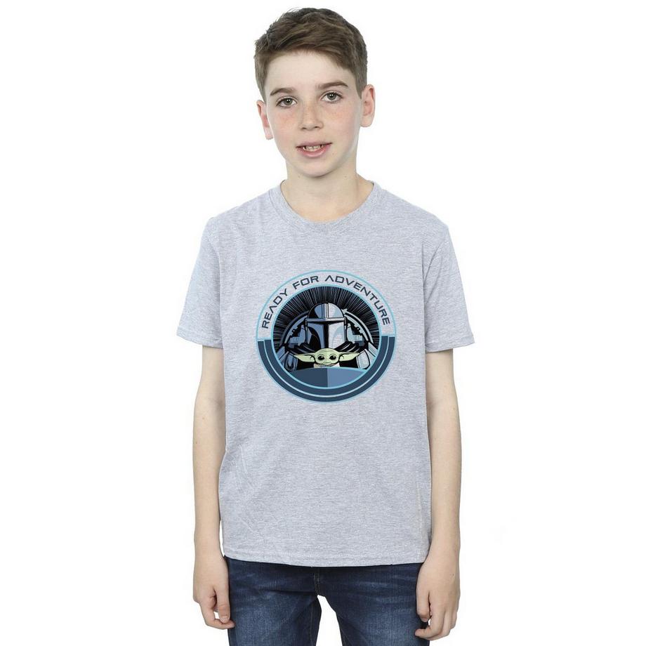 STAR WARS  The Mandalorian Ready For Adventure TShirt 