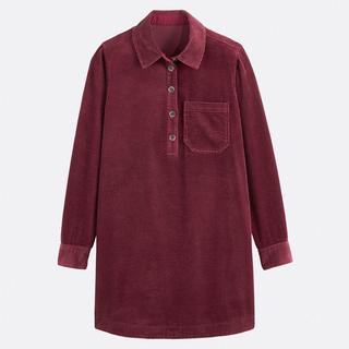 La Redoute Collections Signature Albane Robe Courte Velours Côtelé  