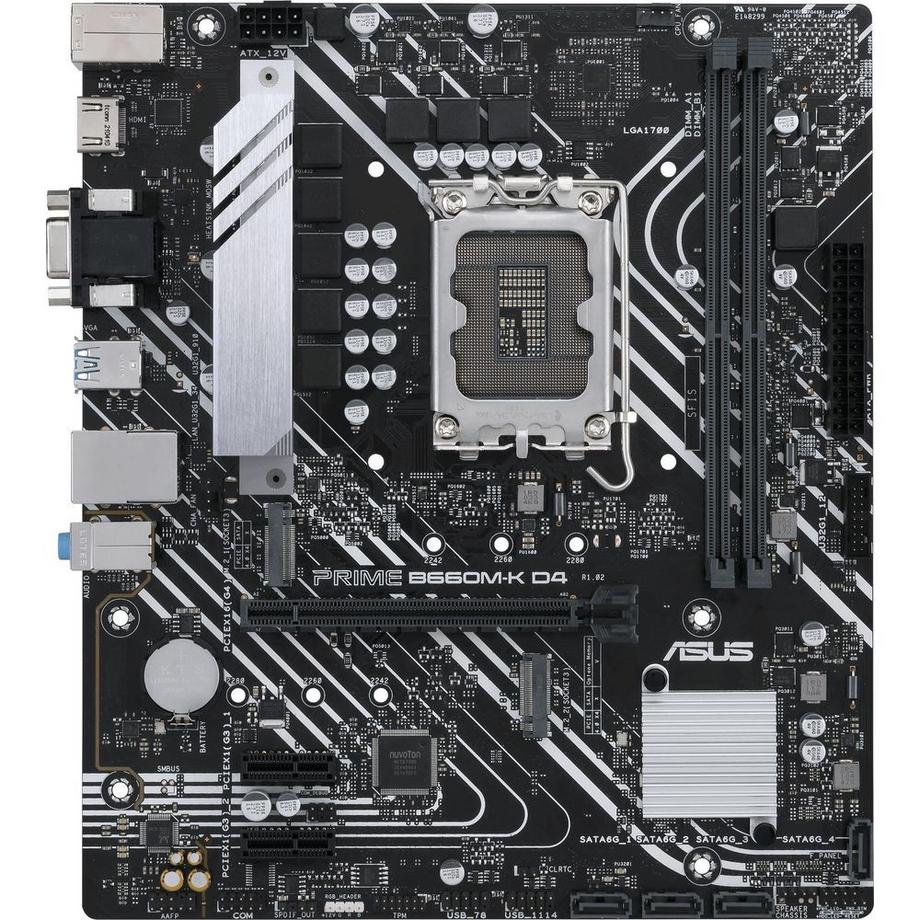 ASUS  PRIME B660M-K D4 Intel B660 LGA 1700 micro ATX 