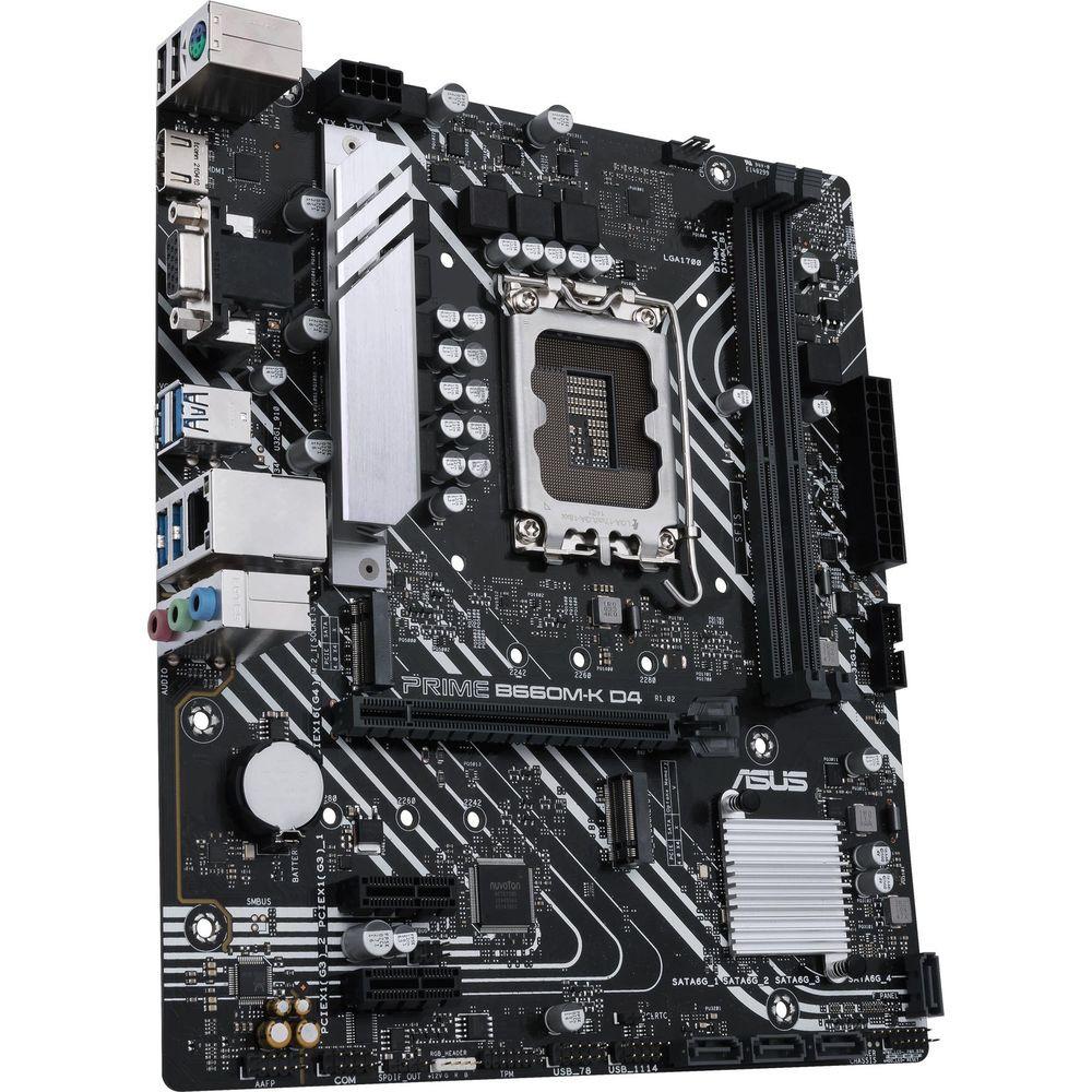 ASUS  PRIME B660M-K D4 Intel B660 LGA 1700 micro ATX 
