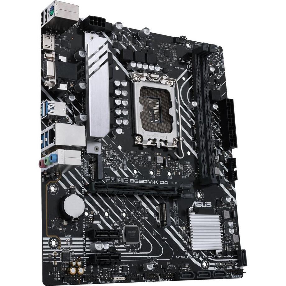 ASUS  PRIME B660M-K D4 Intel B660 LGA 1700 micro ATX 
