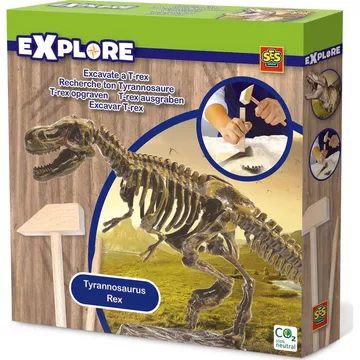 SES Creative Explore T-rex Skelett ausgraben