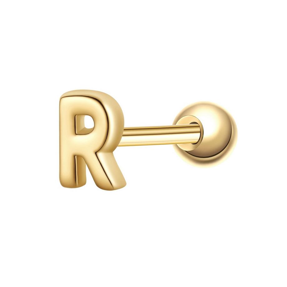 Piercing Buchstabe R