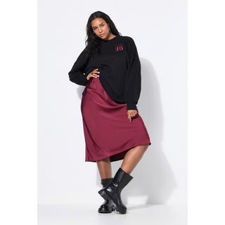 Studio Untold Midi A-Linie Satinrock  