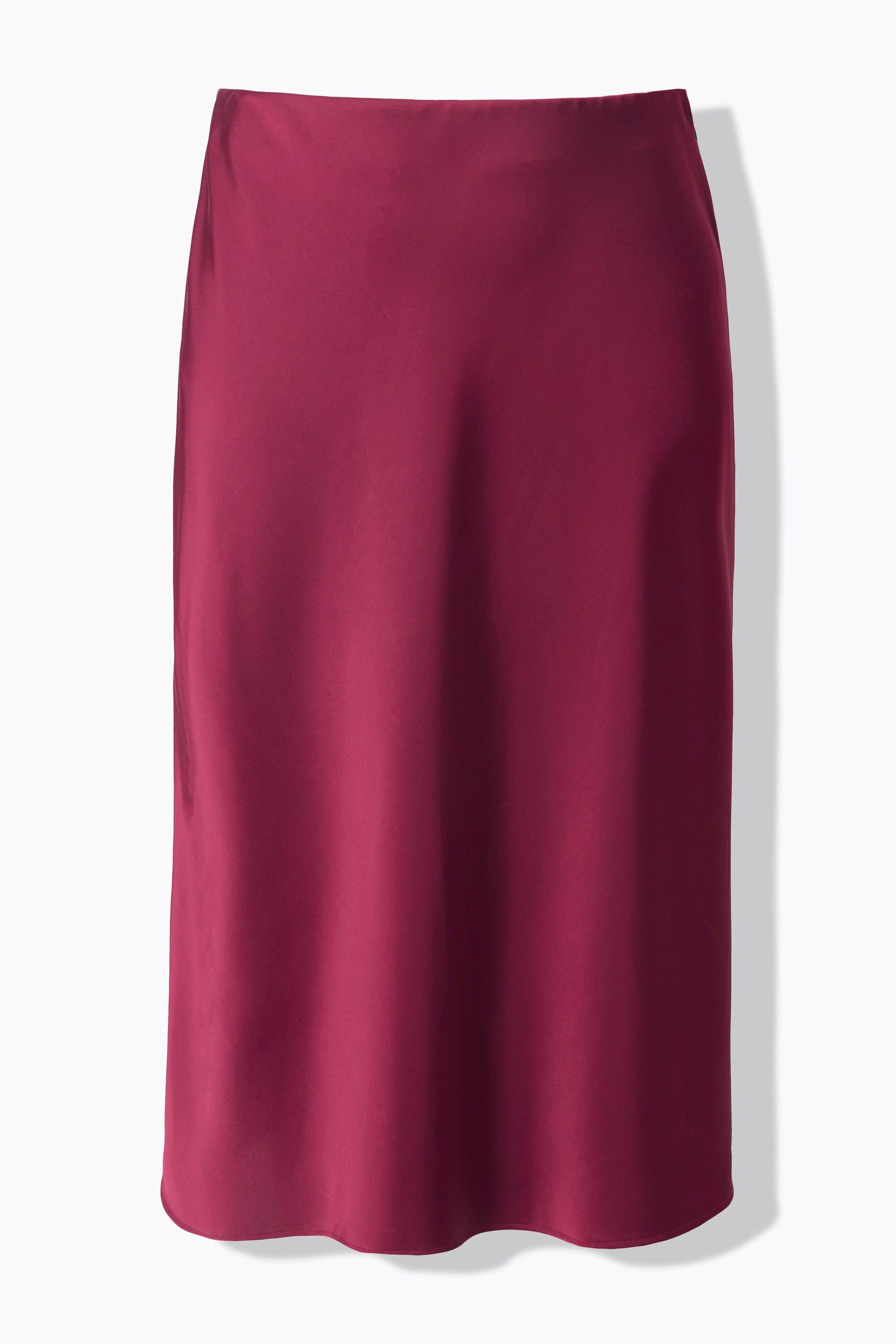 Studio Untold Midi A-Linie Satinrock  