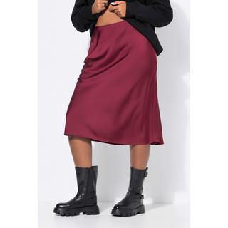 Studio Untold Midi A-Linie Satinrock  