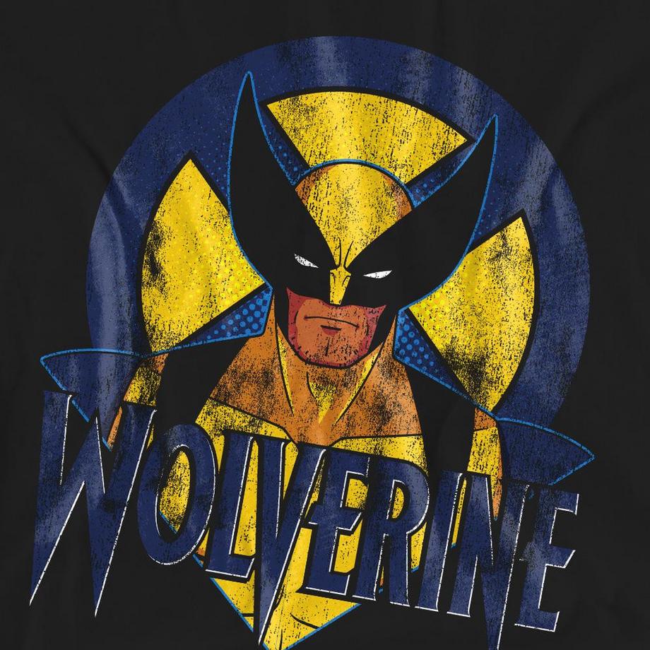 MARVEL X-Men Wolverine Grafikdruck T-Shirt  