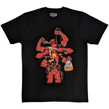 Deadpool Grafikdruck T-Shirt  