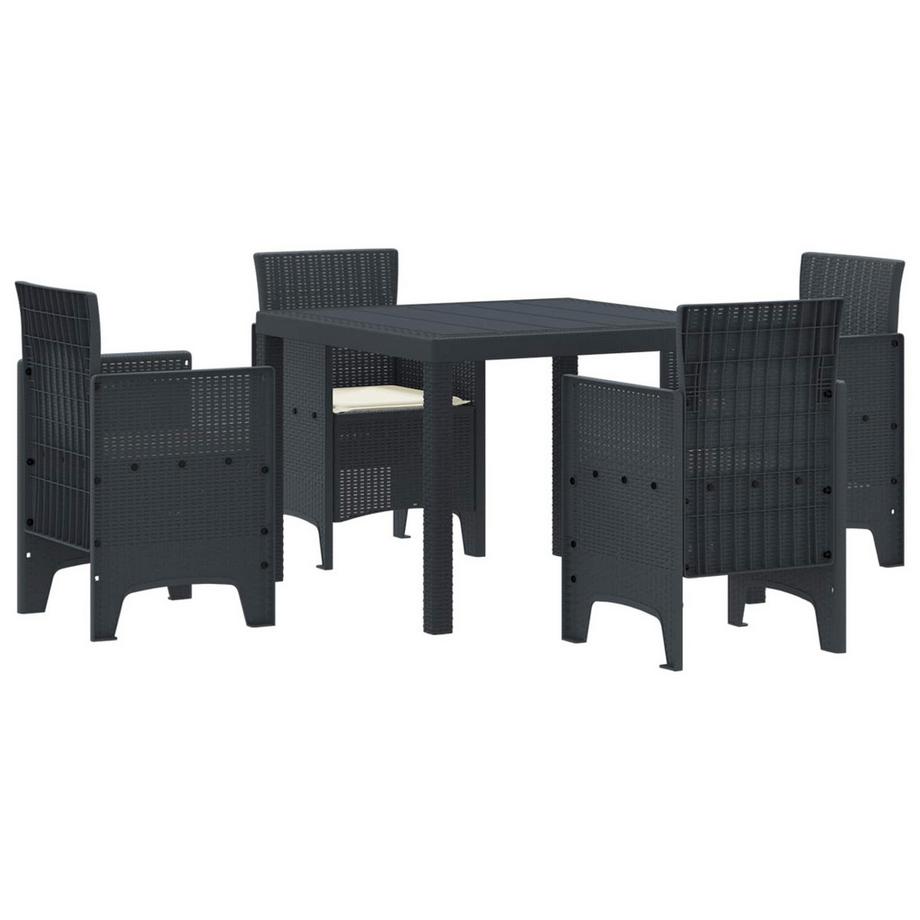 Set de repas de jardin polypropylène