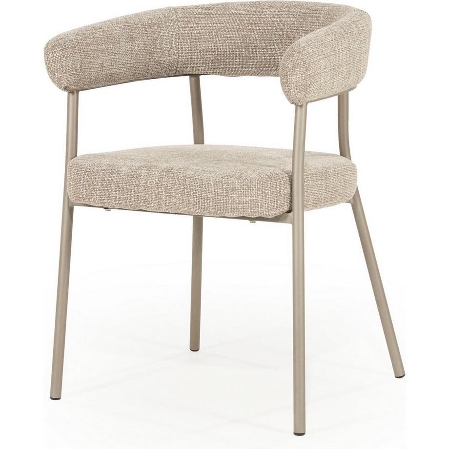 Chaise de salle à manger Yovi taupe