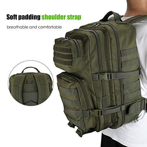 Only-bags.store 40L Military Tactical Backpack, große Kapazität 3 Tage Armee Assault Pack Tasche Go Bag Rucksack Trekking und Camping und andere Outdoor-Aktivitäten  