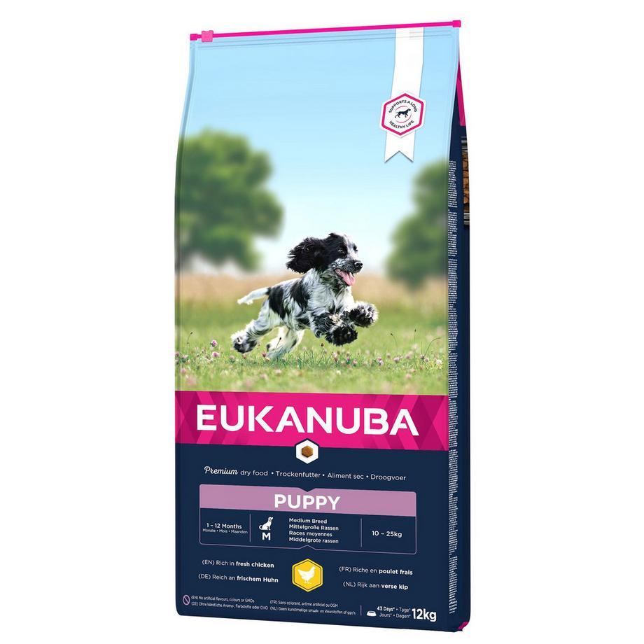 Eukanuba  Puppy Medium, 12kg 
