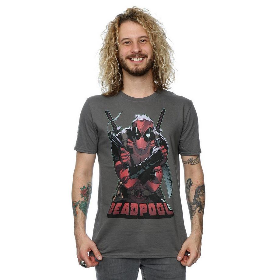 MARVEL Deadpool Ready For Action T-Shirt  