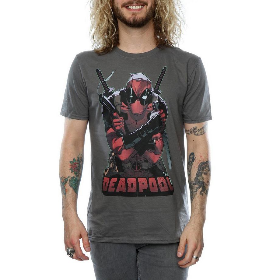 MARVEL Deadpool Ready For Action T-Shirt  