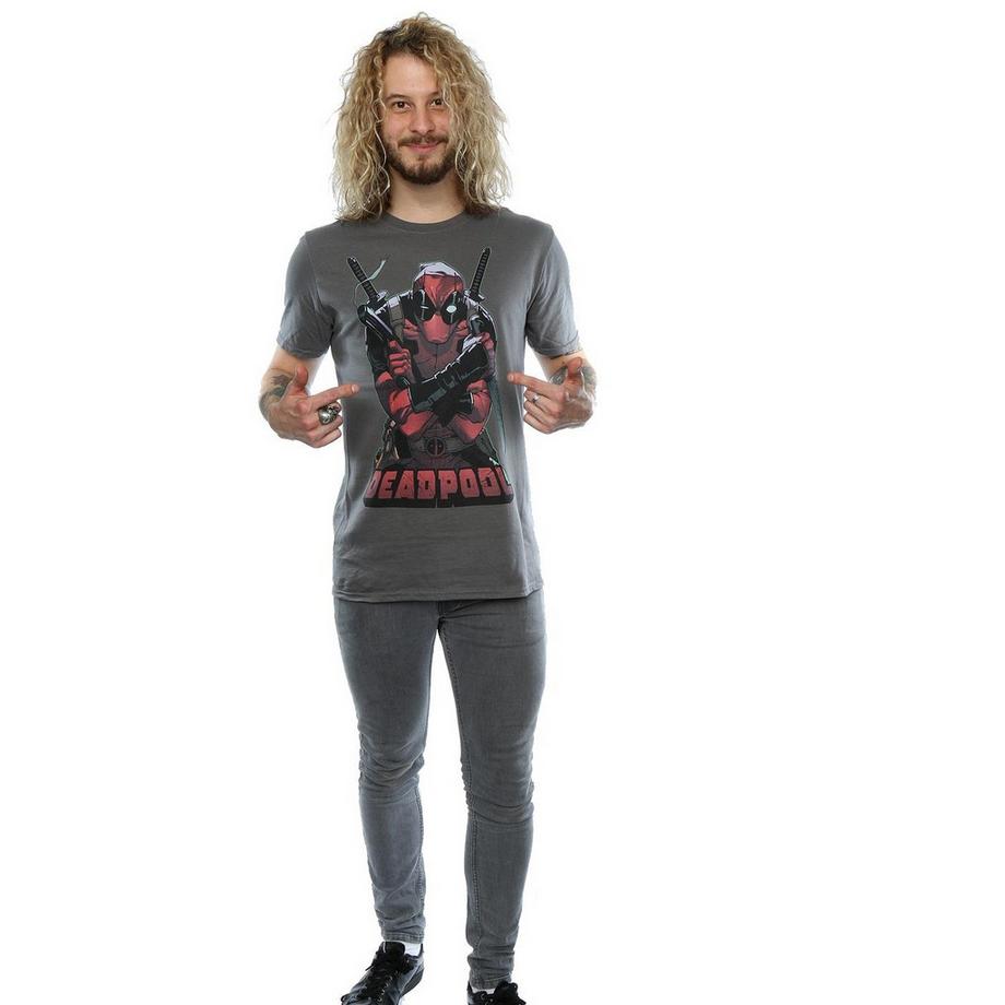 MARVEL Deadpool Ready For Action T-Shirt  