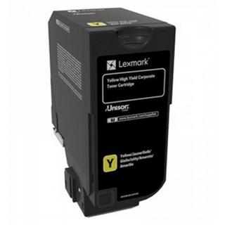 Lexmark  84C2HYE cartuccia toner 1 pz Originale Giallo 