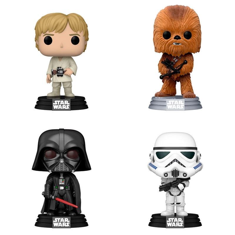 Funko  Pacchetto POP 4 figure Star Wars New Classics Esclusivo 