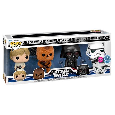 Funko  Pacchetto POP 4 figure Star Wars New Classics Esclusivo 