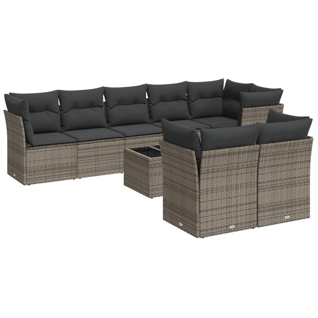 VidaXL Garten sofagarnitur poly-rattan  