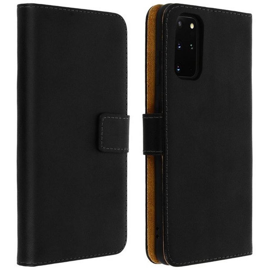 Étui Galaxy S20 Plus Cuir - Noir