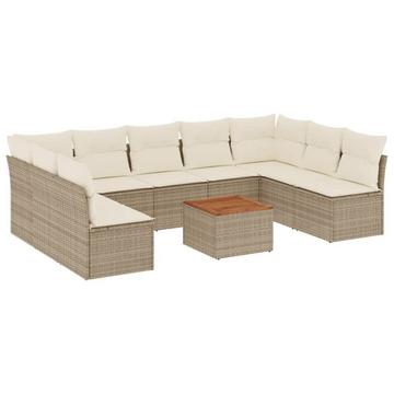 Garten sofagarnitur poly-rattan