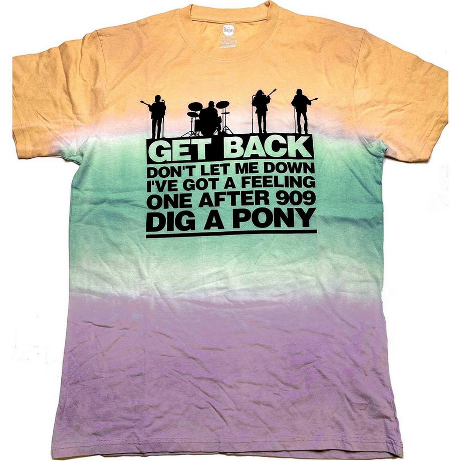 Get Back TShirt Farbgetaucht
