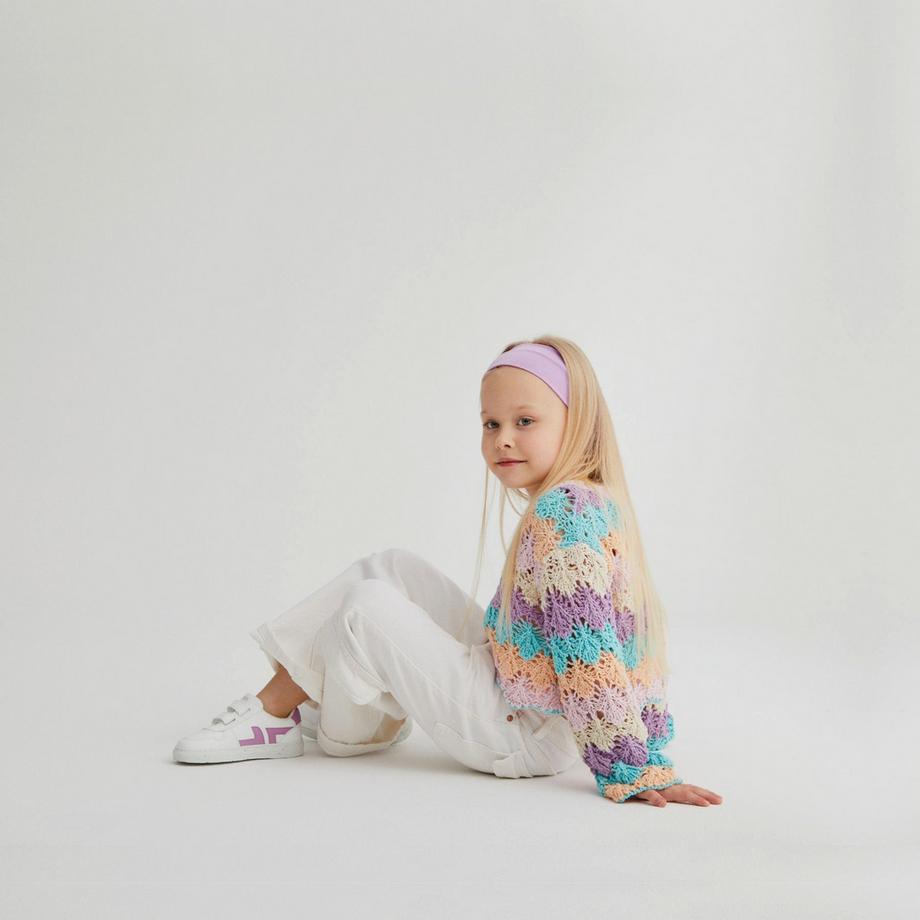 ZÈta Sneakers basse per bambini con chiusura a strappo  