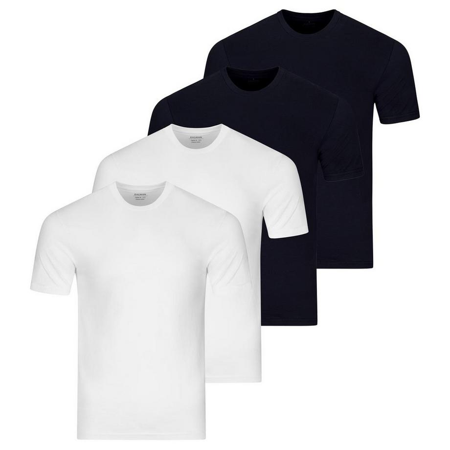 4er Pack Basic - Unterhemd / Shirt Kurzarm