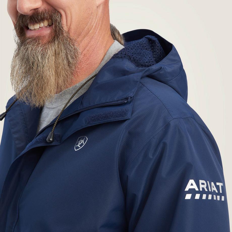 Ariat Rebar Stormshell H2O Veste Imperméable à Capuche  