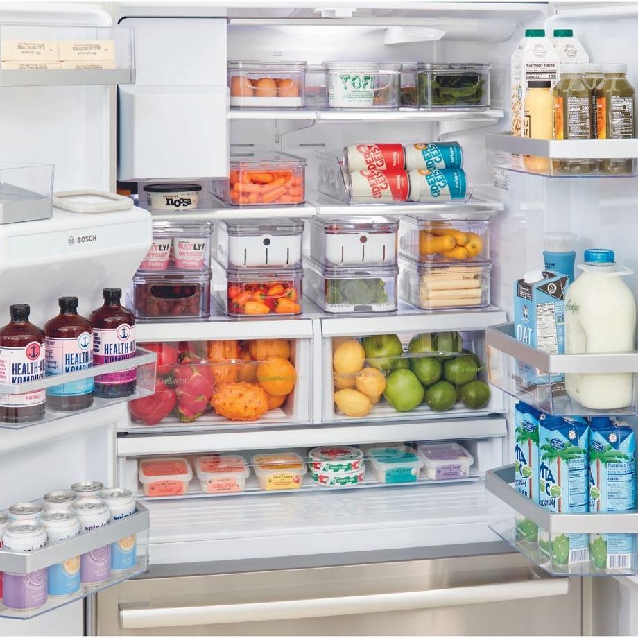 iDesign CRISP   Frischhaltebox KLAR   Berry Bin  