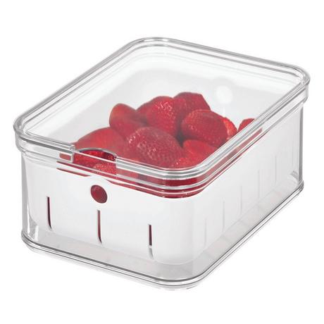 iDesign CRISP   Frischhaltebox KLAR   Berry Bin  