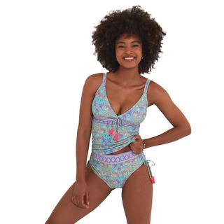 Joe Browns  Tankini-Oberteil mit hellem Fliesenmuster 