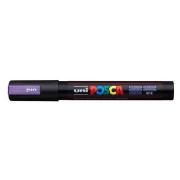 UNI-BALL Posca Marker 1,8-2,5mm PC5MMET.VIOL Metal.violett,Rund.
