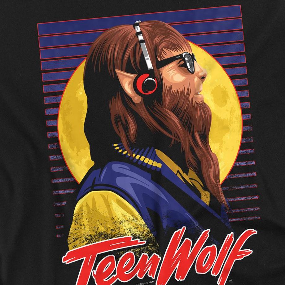 Teen Wolf  T-ShirtMotiftyle Casque Audio 