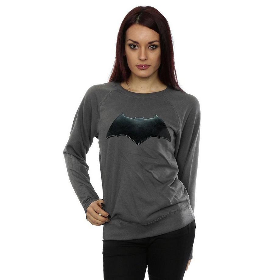 DC COMICS Justice League Batman Logo Sweatshirt  
