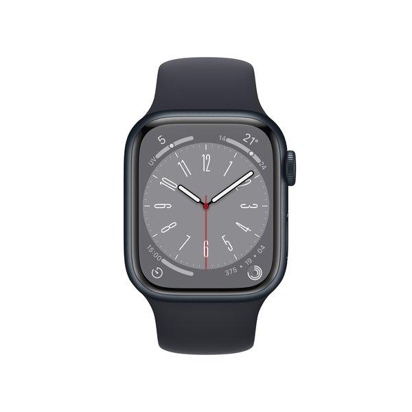 Apple  Watch Series 8 OLED 41 mm 4G Schwarz GPS 
