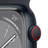 Apple  Watch Series 8 OLED 41 mm 4G Noir GPS (satellite) 