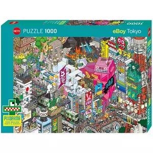 Puzzle Tokyo Quest (1000Teile)