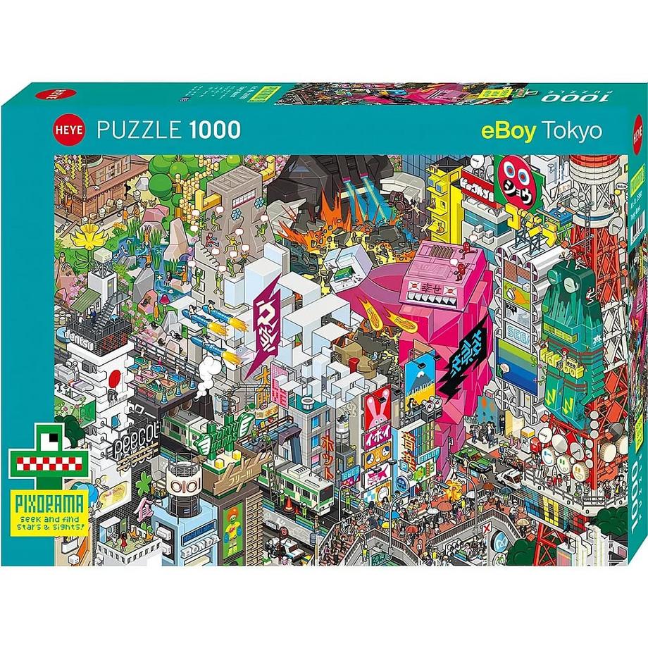 Heye  Puzzle Tokyo Quest (1000Teile) 